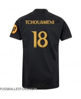 Günstige Real Madrid Aurelien Tchouameni #18 3rd trikot 2023-24 Kurzarm